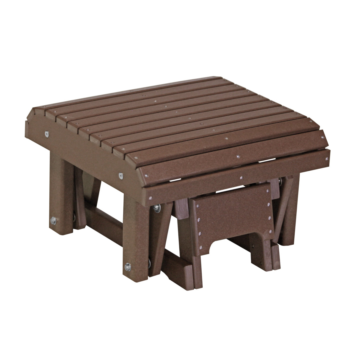 LuxCraft Glider Footrest - PGF - Chestnut Brown