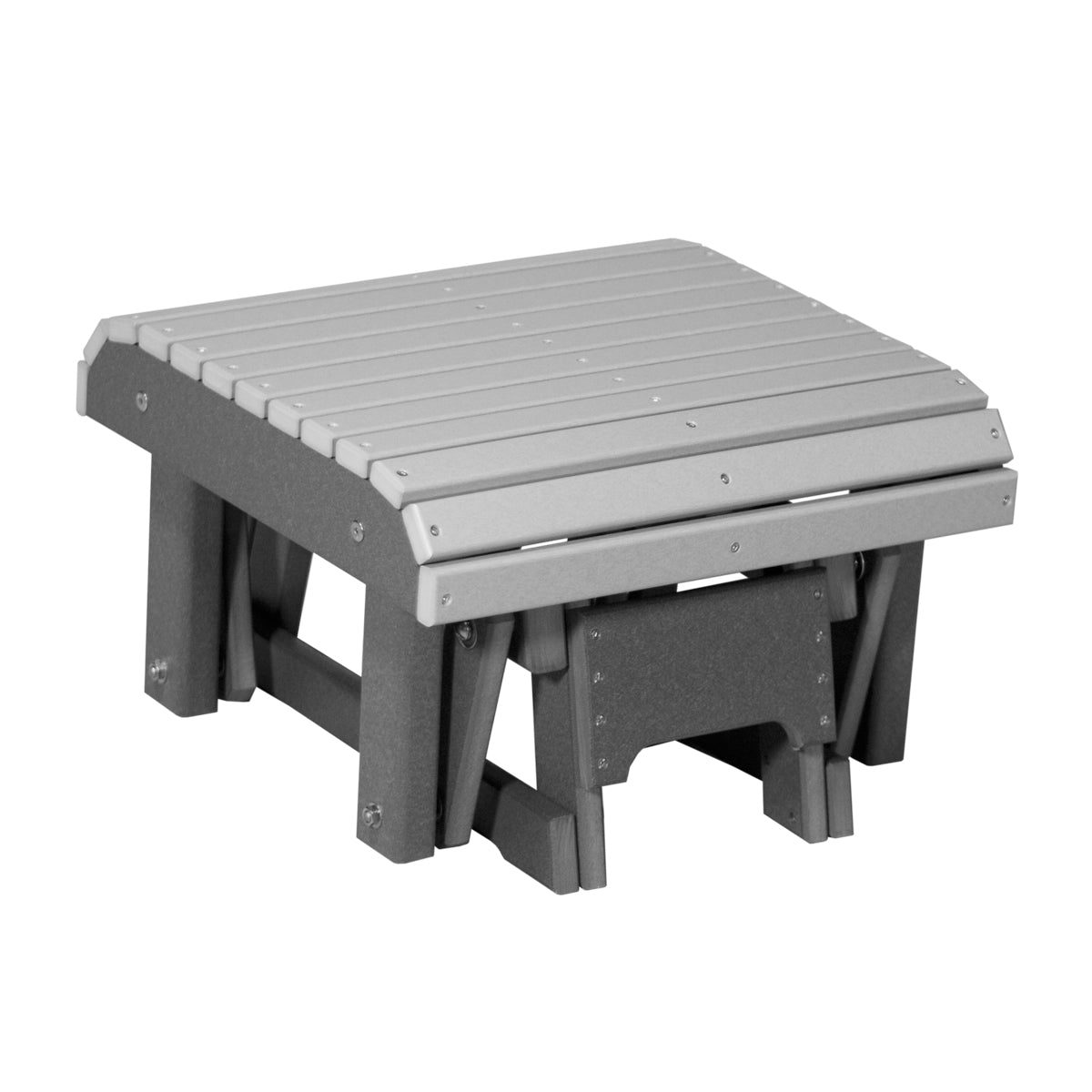 LuxCraft Glider Footrest - PGF - Dove Gray / Slate