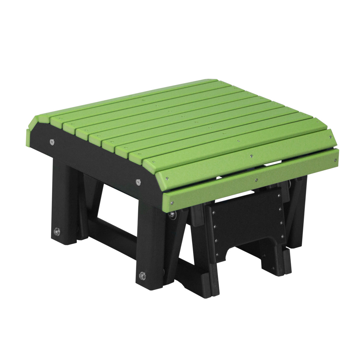 LuxCraft Glider Footrest - PGF - Lime Green / Black