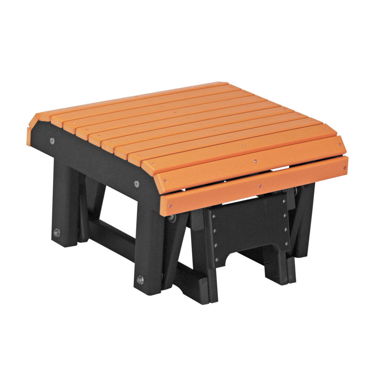 LuxCraft Glider Footrest - PGF - Tangerine / Black