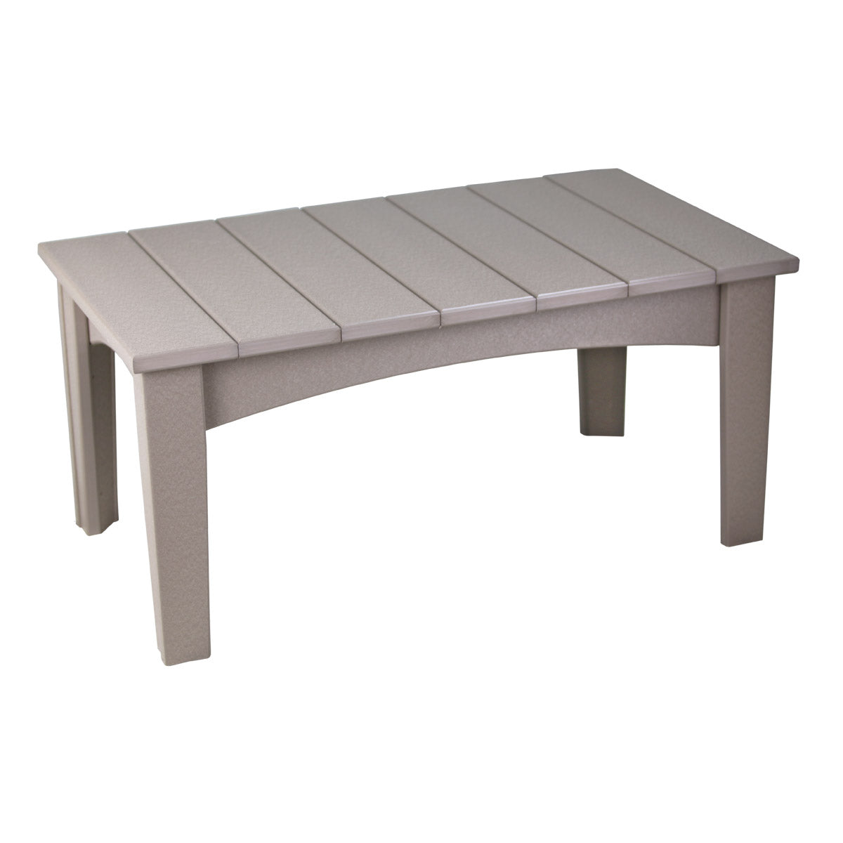 LuxCraft Island Coffee Table - ICT - Weatherwood