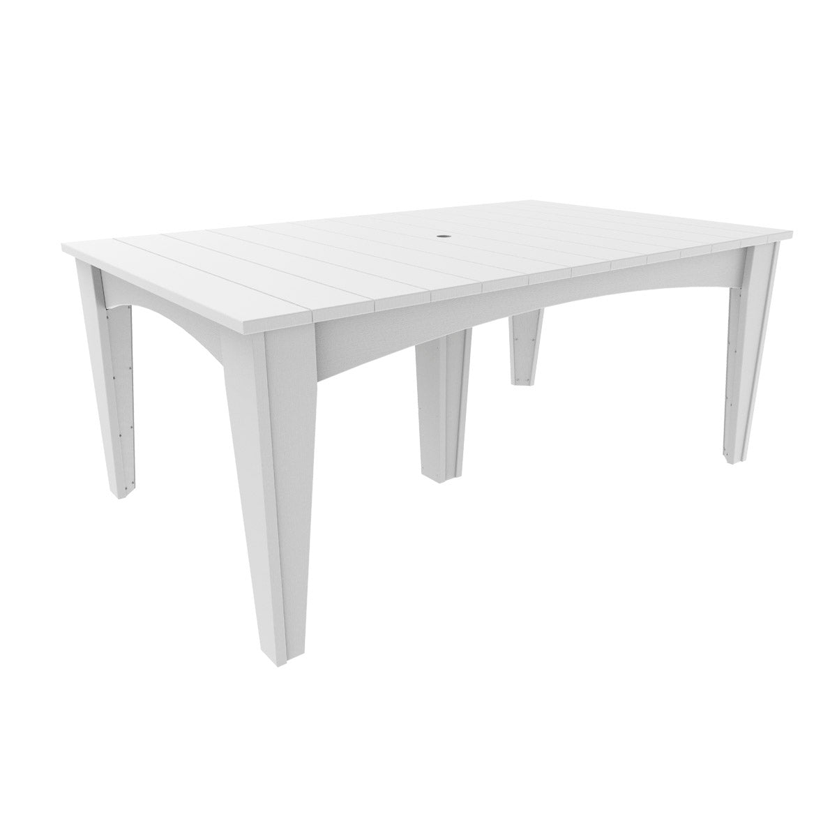 LuxCraft Island Dining Table (44″ x 72″ Rectangular) - IDT4472R