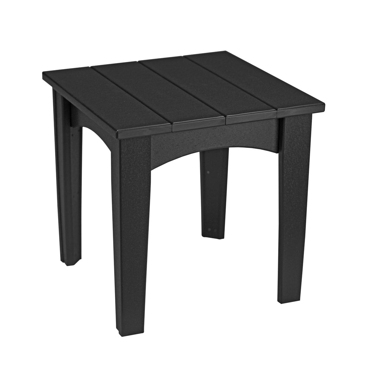 LuxCraft Island End Table - IET - Black