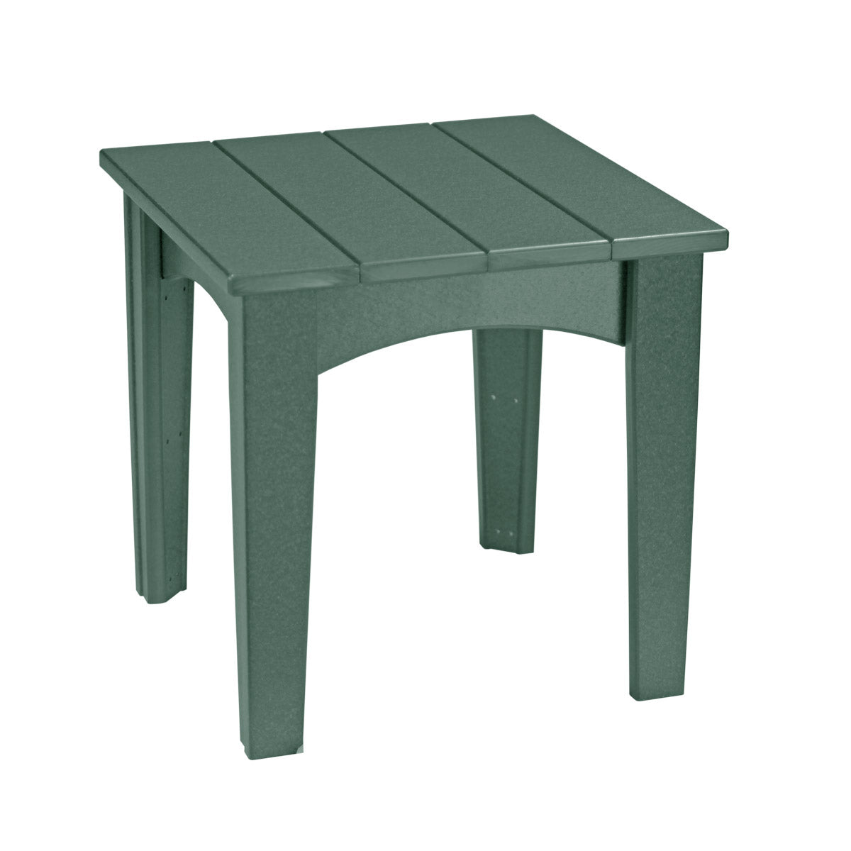 LuxCraft Island End Table - IET - Green