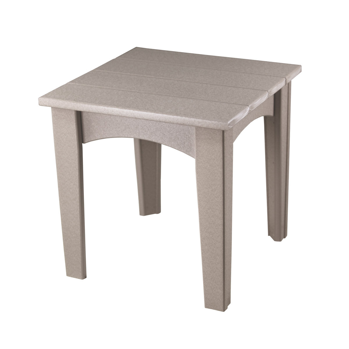 LuxCraft Island End Table - IET - Weatherwood