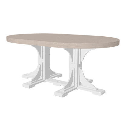 LuxCraft 4′ x 6′ Oval Table - P46OT