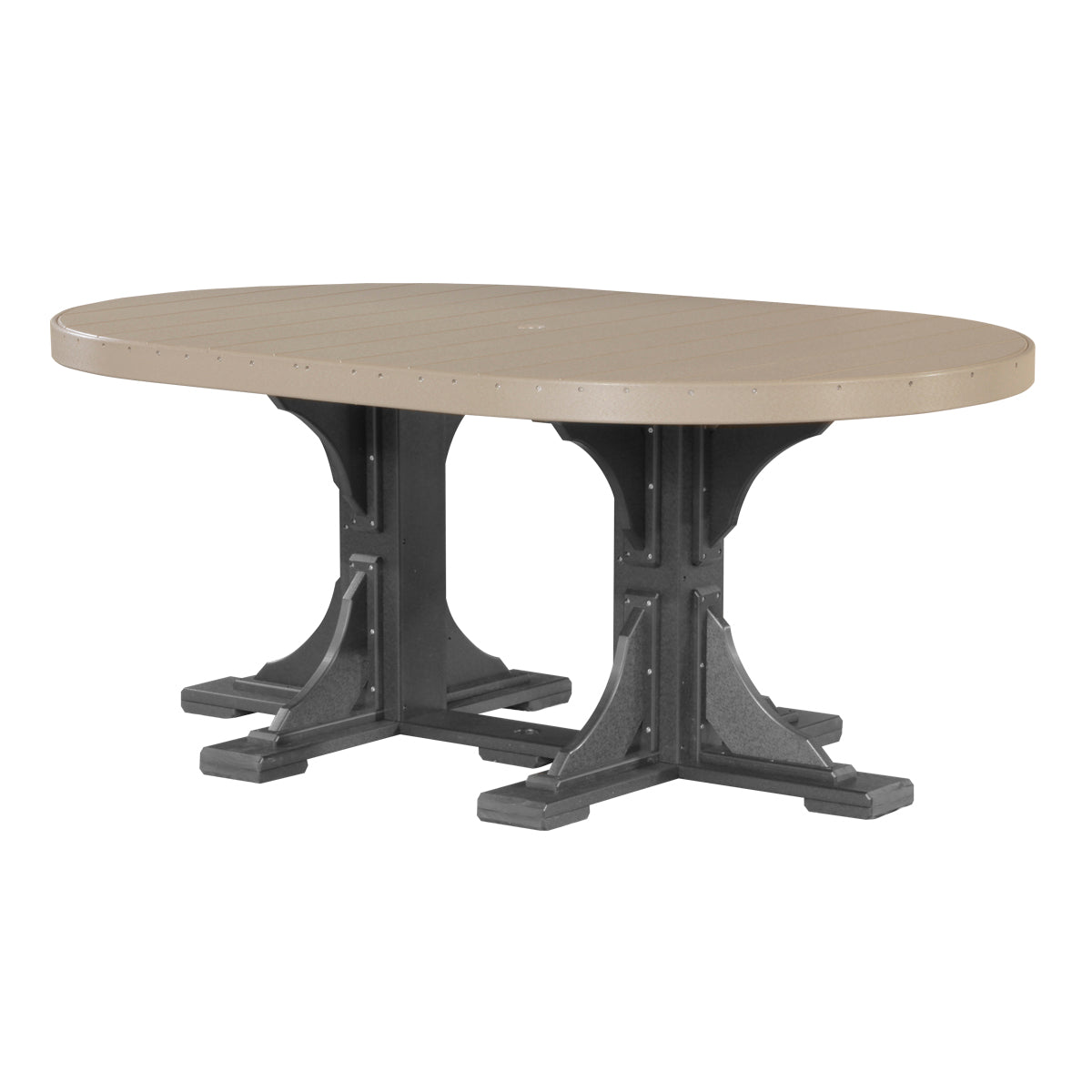 LuxCraft 4′ x 6′ Oval Table - P46OT