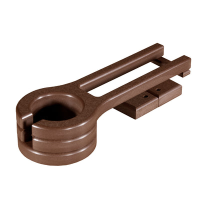 LuxCraft Cup Holder (Slideout) - PCH - Chestnut Brown