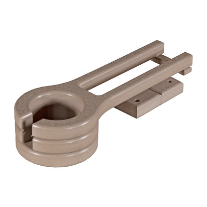 LuxCraft Cup Holder (Slideout) - PCH - Weatherwood