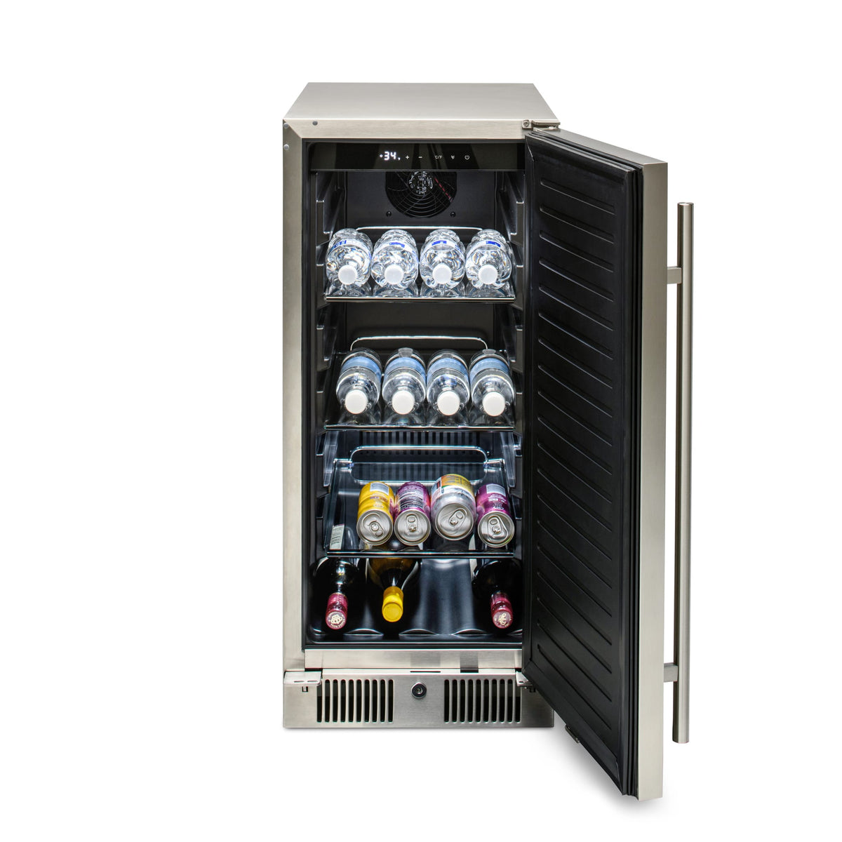 Blaze 15-Inch 3.2 Cu. Ft. Outdoor Rated Compact Refrigerator, view 4