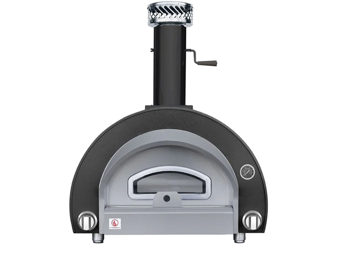 Summerset OV-HYB hybrid pizza oven front view with door closed