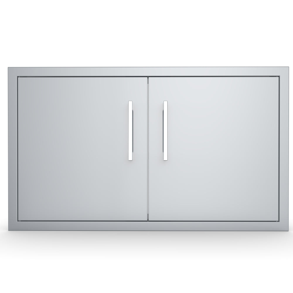 Sunstone Signature Series BA-DD36 36" beveled double access door, front view