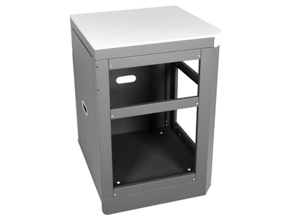 Whistler 30-Inch Stainless Steel 90-Degree Corner Cabinet - WMK-90C-WG - Side View