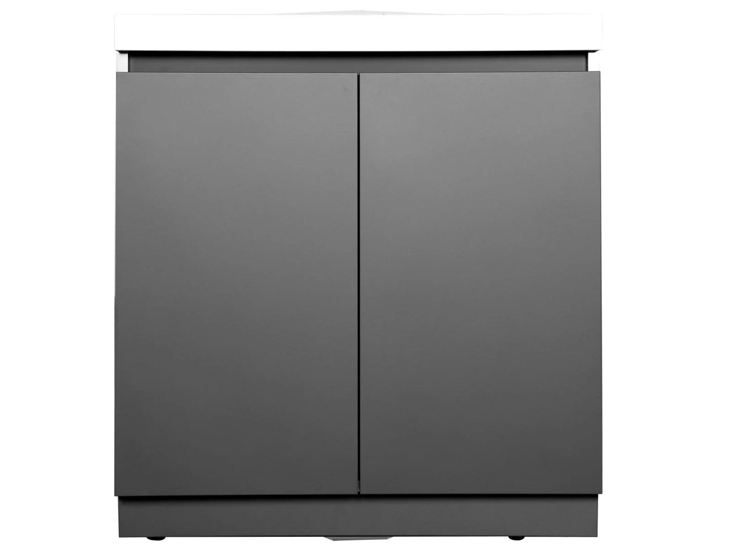 Whistler 31-Inch Stainless Steel Double Door Cabinet - WMK-DDC-WG - Front Vew