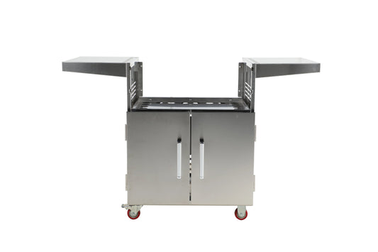 Whistler Grills cart for the 28-inch 3-burner grill CBB3-Cart, front view