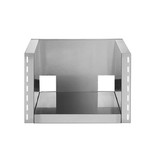 Whistler Grills insulating jacket for the power burner, front view