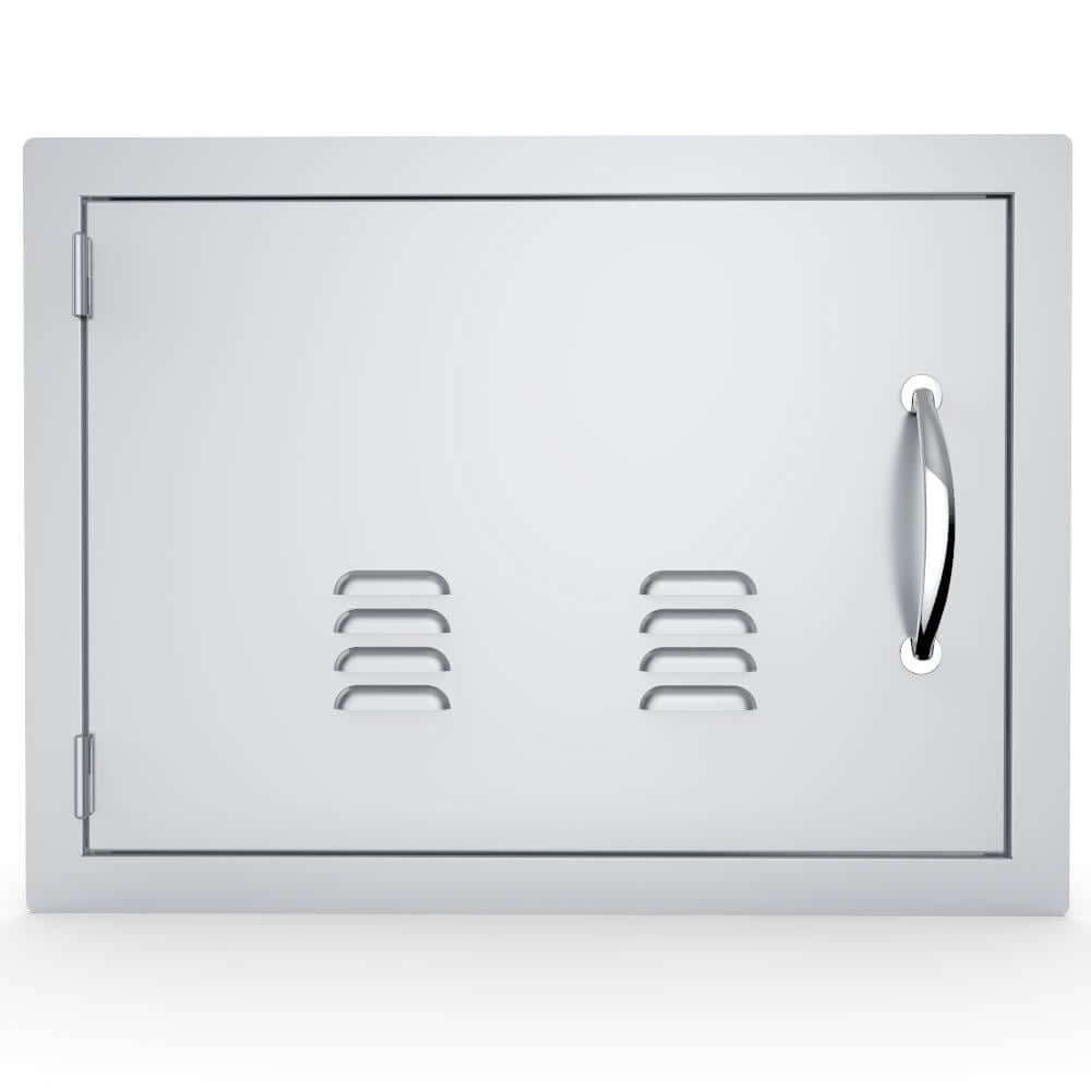 Sunstone Classic 24-Inch Left-Hinge Single Access Door With Vents - Horizontal - A-DH1724-L - Front View