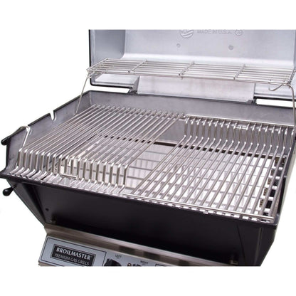 Broilmaster P3-XF Premium Propane Gas Grill On Stainless Steel In-Ground Post