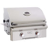 Image of American Outdoor Grill T-Series 24-Inch 2-Burner Built-In Natural Gas Grill - 24NBT-00SP