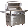 Image of Bonfire 42-Inch 5 Burner Cart Gas Grill W/ Rotisserie Kit - M&K Grills