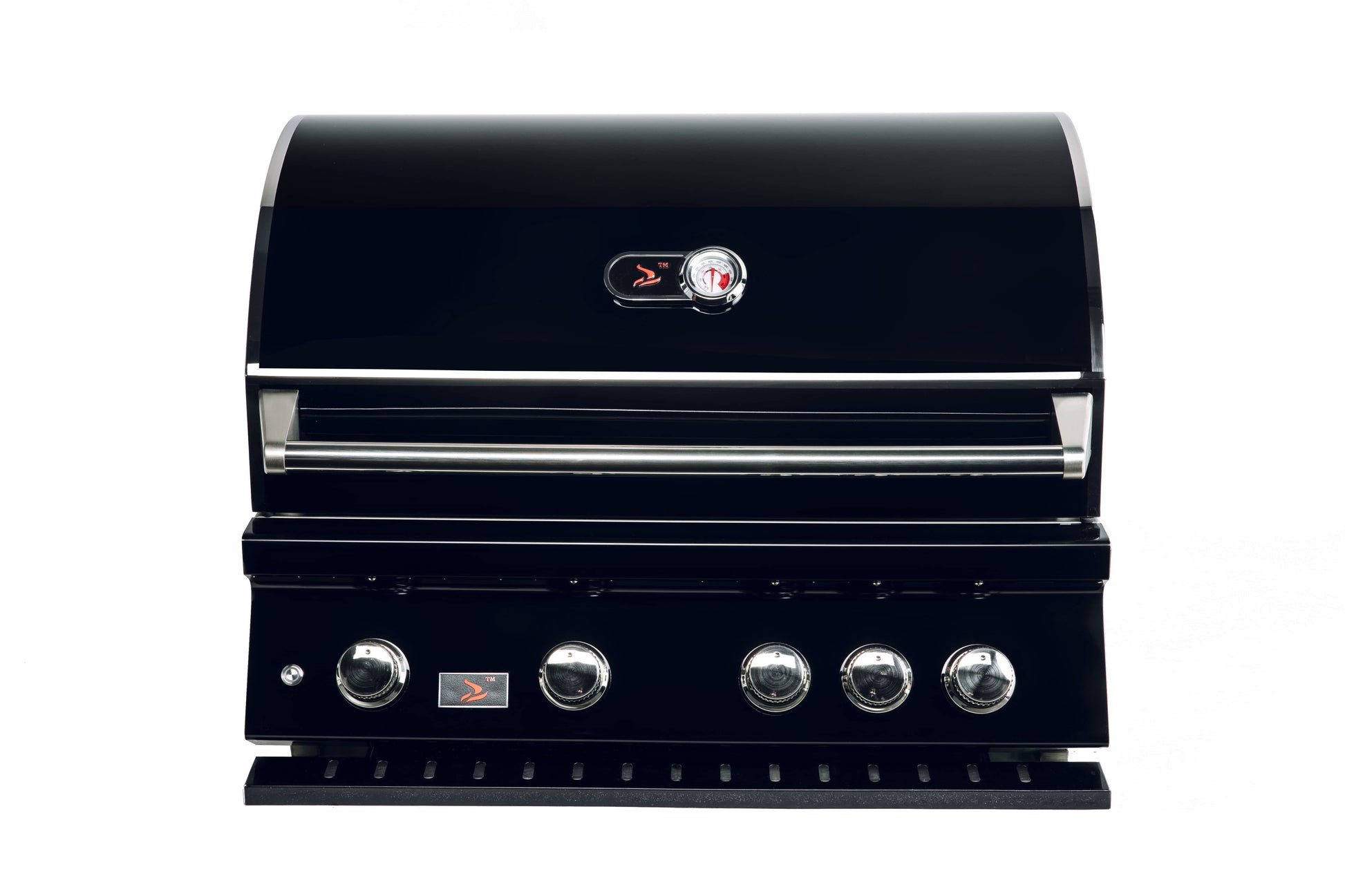 Bonfire-Black-Stainless-Steel-34-and-4-Burner-grill-built-in-with-rotisserie-kit-Black-SeriesCBB4-B