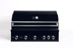Bonfire Black Stainless Steel 42-inch 5 Burner Built In Gas Grill with Rotisserie Kit CBB500