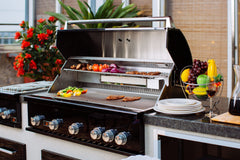 Bonfire-Black-Stainless-Steel-42-and-5-Burner-grill-built-in-with-rotisserie-kit-Black-Series-Island 2