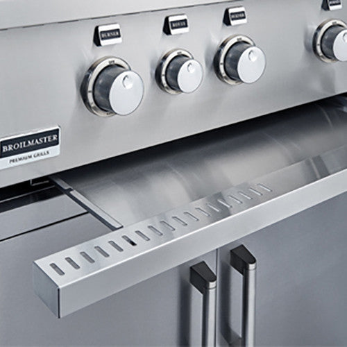 Broilmaster Built-In Stainless Steel Four Bow Tie Burners Gas Grill BSG424