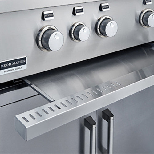 Broilmaster Built-In Stainless Steel Three Bow Tie Burners Gas Grill BSG343