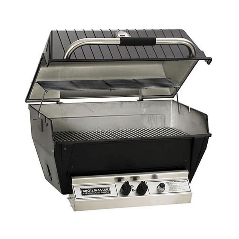 Broilmaster Deluxe Stainless Steel H-Style Burner Gas Grill - H3X