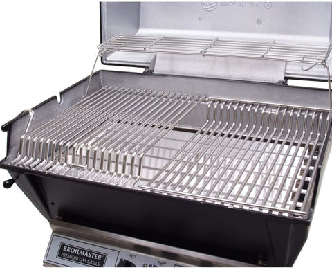 Broilmaster P3-SX Super Premium Propane Gas Grill On Stainless Steel Cart