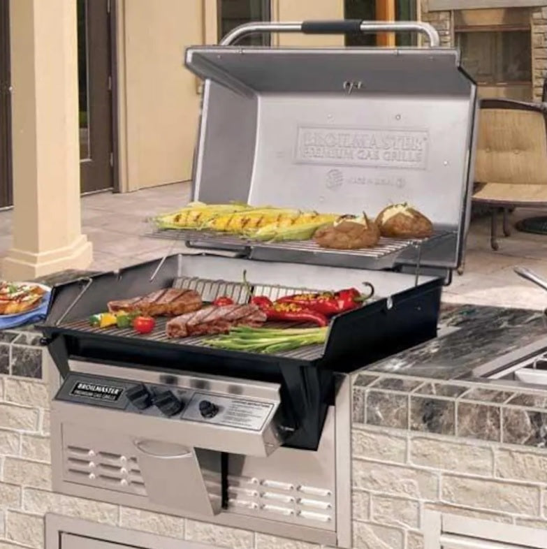 Broilmaster P4-XFN Premium Gas Grill Built In