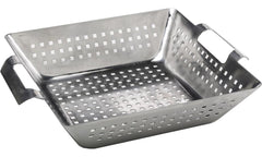 Bull Outdoor Grill Accessories Stainless Steel Square Wok - 24108
