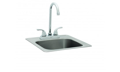 Bull Outdoor Kitchen Small Stainless Steel Sink - 12389