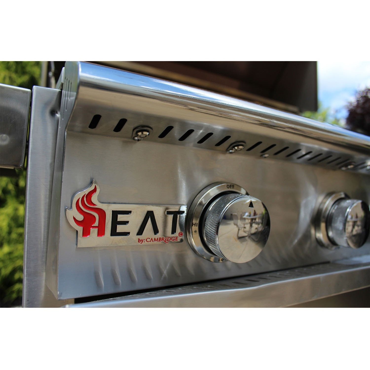 Heat 32-Inch 4-Burner HTS-432-NG Gas Built-in Grill - M&K Grills