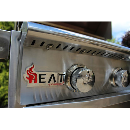 Heat 40-Inch 5-Burner HTS-540-NG Gas Built-in Grill - M&K Grills