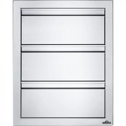 Napoleon 18-Inch Stainless Steel Triple Drawer - BI-1824-3DR