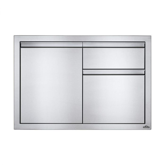 Napoleon - BI-3624-1D2DR - 36-Inch Single Door & Double Drawer - Front
