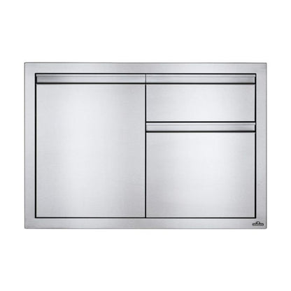 Napoleon - BI-3624-1D2DR - 36-Inch Single Door & Double Drawer - Front
