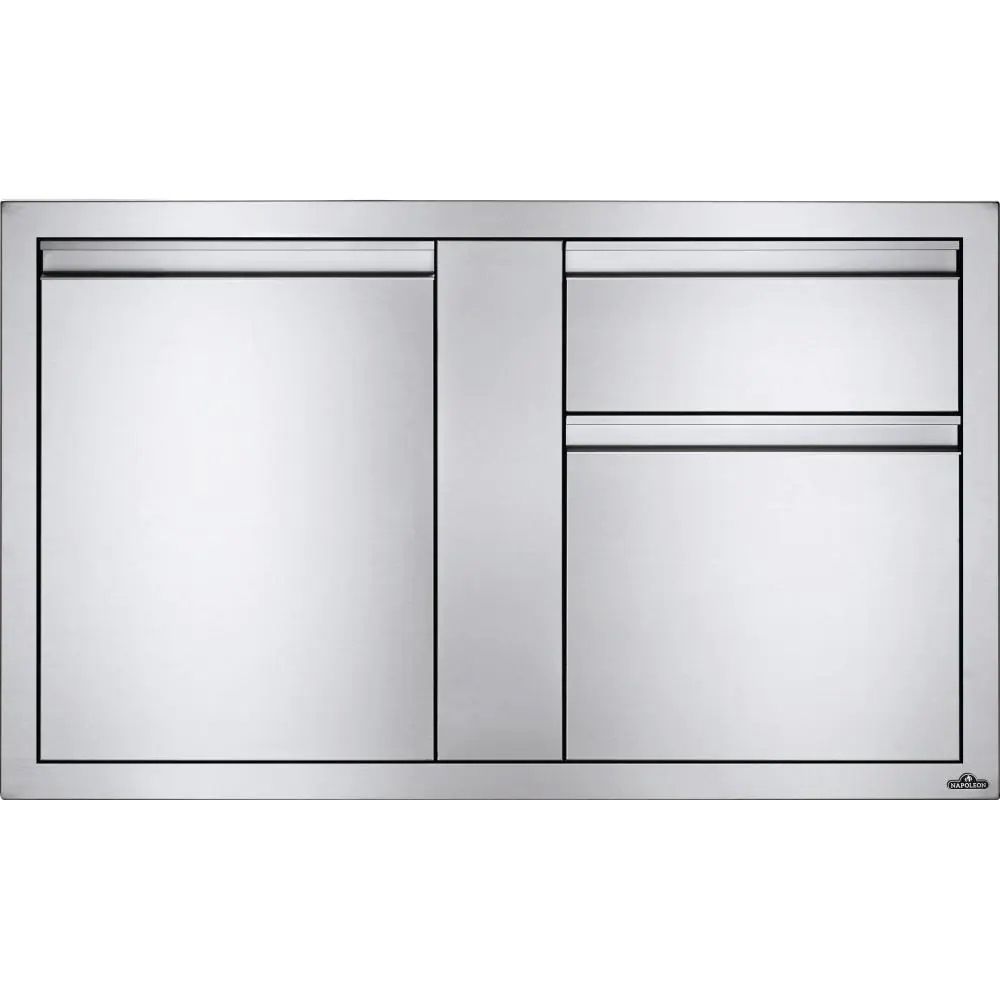 Napoleon - BI-4224-1D2DR - 42-Inch Large Single Door & Double Drawer - Front