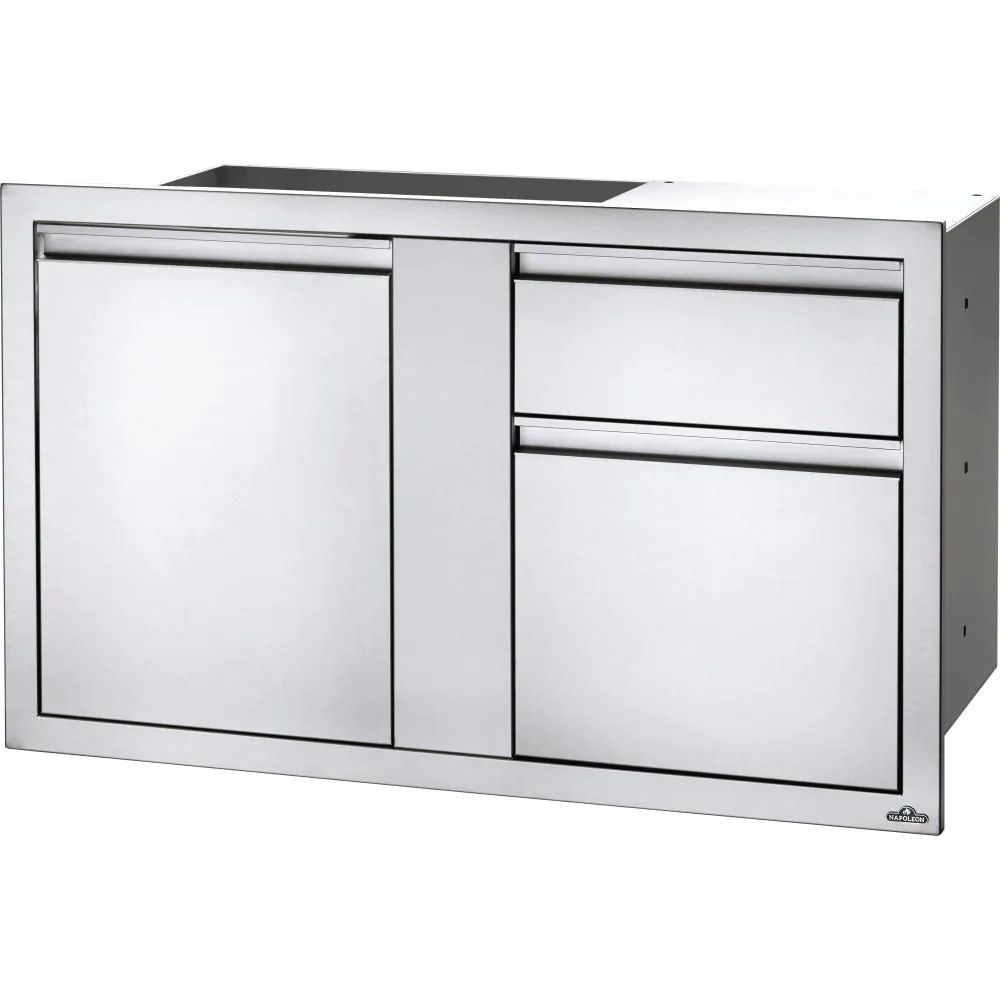 Napoleon - BI-4224-1D2DR - 42-Inch Stainless Steel Large Single Door & Double Drawer