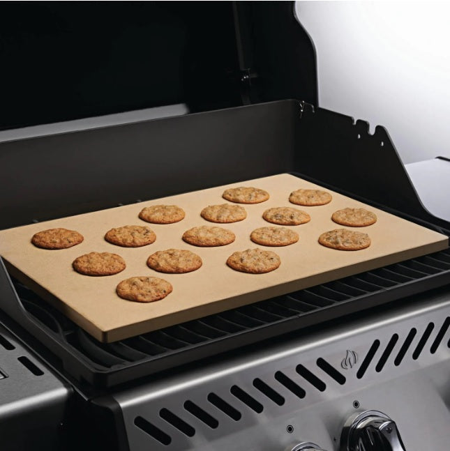 Napoleon 70008 Rectangular Baking Stone - Cookies