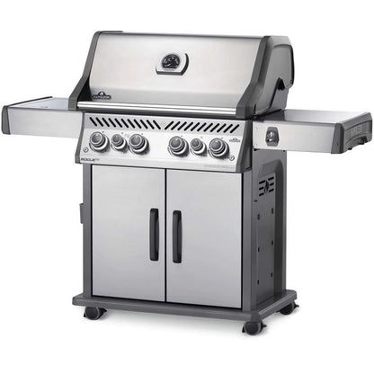 Napoleon Rogue SE 525 RSIB Natural Gas Grill with Infrared Rear & Side Burners - Stainless Steel - RSE525RSIBNSS-1