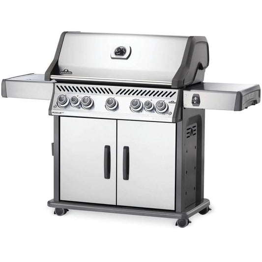 Napoleon Rogue SE 625 RSIB Natural Gas Grill with Infrared Rear & Side Burners - Stainless Steel - RSE625RSIBNSS-1