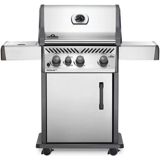 Napoleon Rogue XT 425 SIB Natural Gas Grill with Infrared Side Burner - Stainless Steel - RXT425SIBNSS-1