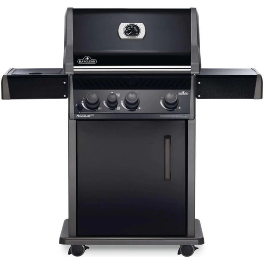 Napoleon Rogue XT 425 SIB Propane Gas Grill with Infrared Side Burner - Black - RXT425SIBPK-1