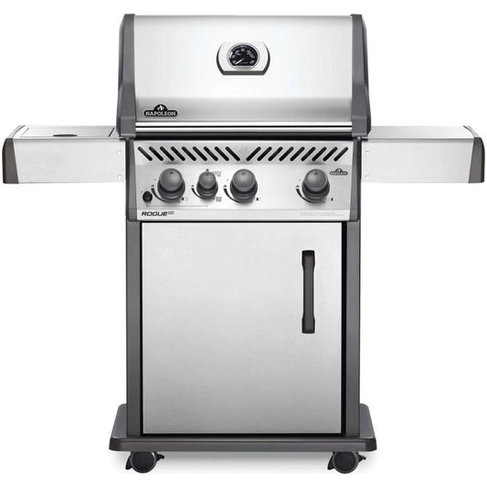 Napoleon Rogue XT 425 SIB Gas Grill with Infrared Side Burner - RXT425SIBPSS-1 - Stainless Steel