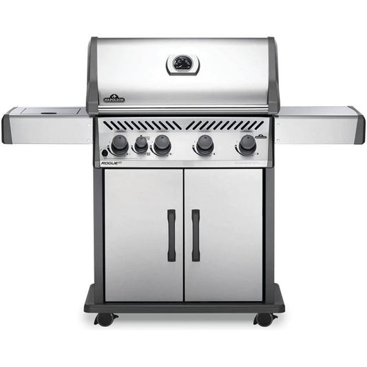 Napoleon Rogue XT 525 SIB Natural Gas Grill with Infrared Side Burner - Stainless Steel - RXT525SIBNSS-1