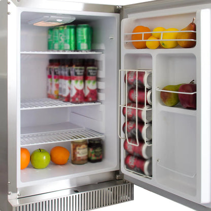Outdoor rated stainless fridge SKU BLZ-SSRF-40DH
