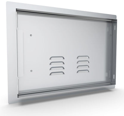 Sunstone 14" X 20" Left  Swing Horizontal Vented Door - A-DH1420-L